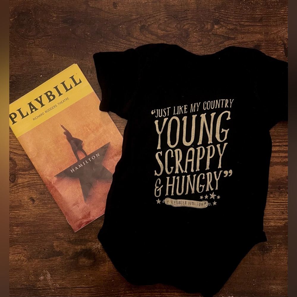 HAMILTON on Broadway 12 Months w/ Playbill ✨NWT✨